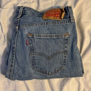 Levi 501 Light blue wash